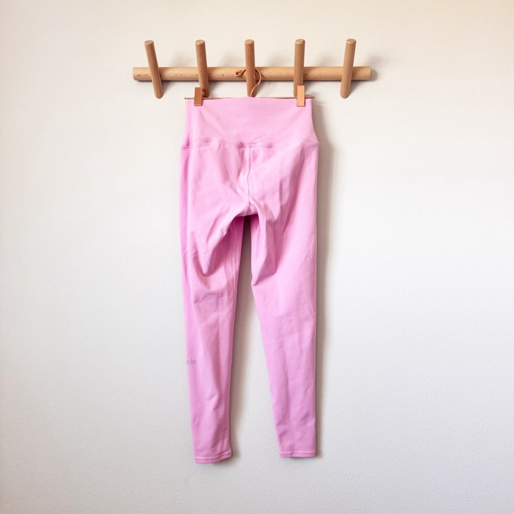 ALO Bubble Gum Pink Leggings - Picture 5 of 8